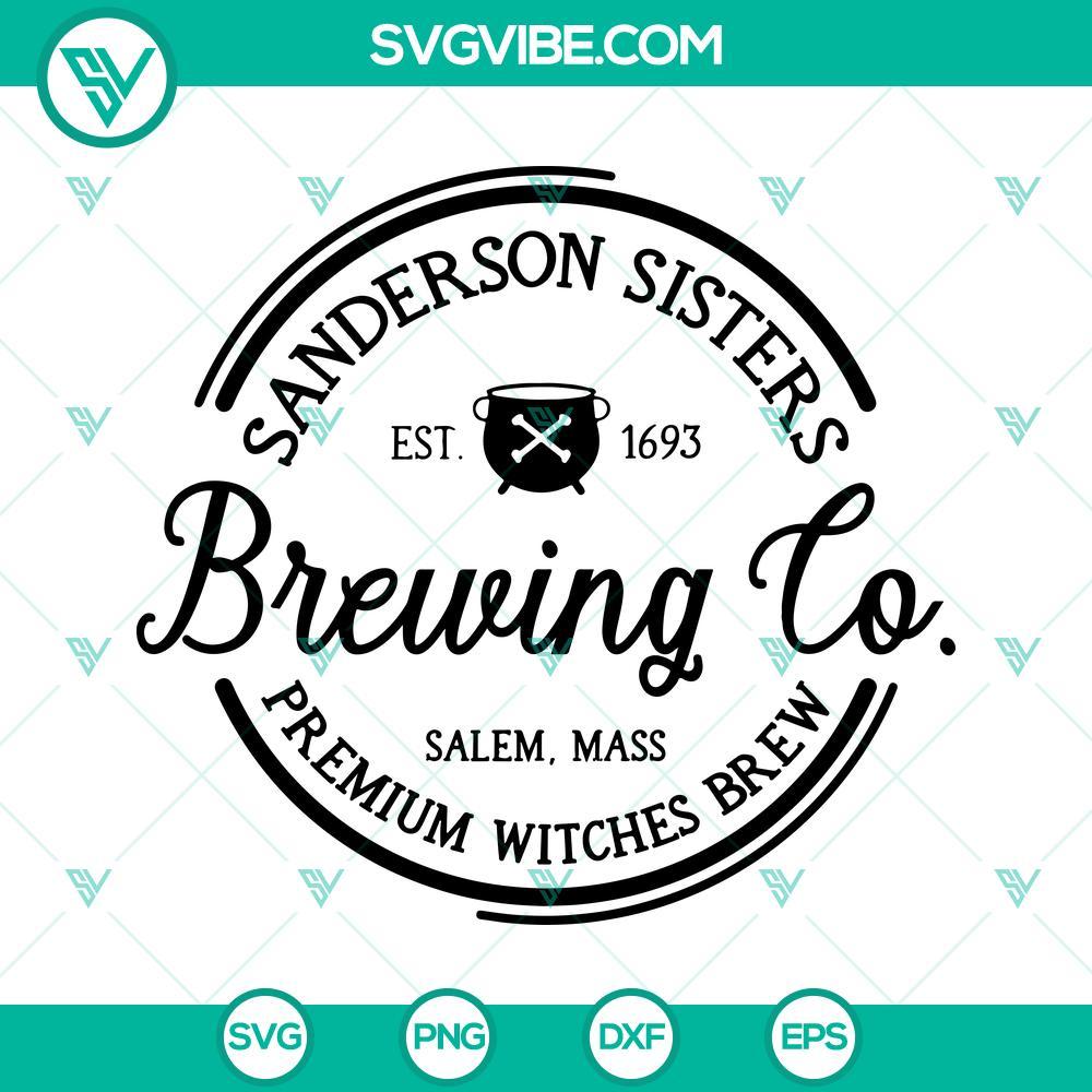 sanderson sisters brewing co svg hocus pocus svg halloween svg 10 mockup