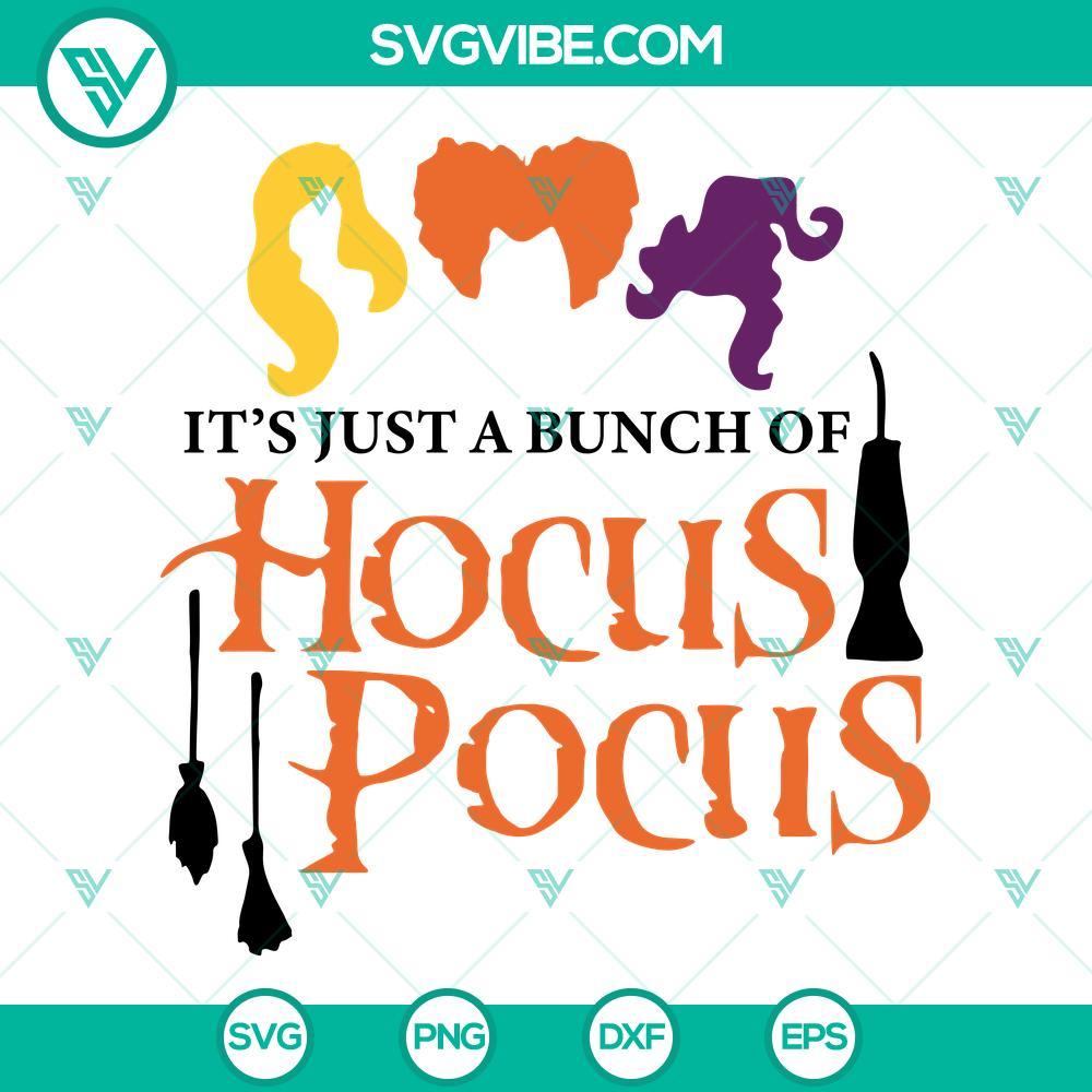 its just a bunch of hocus pocus svg halloween svg digital download 7 mockup