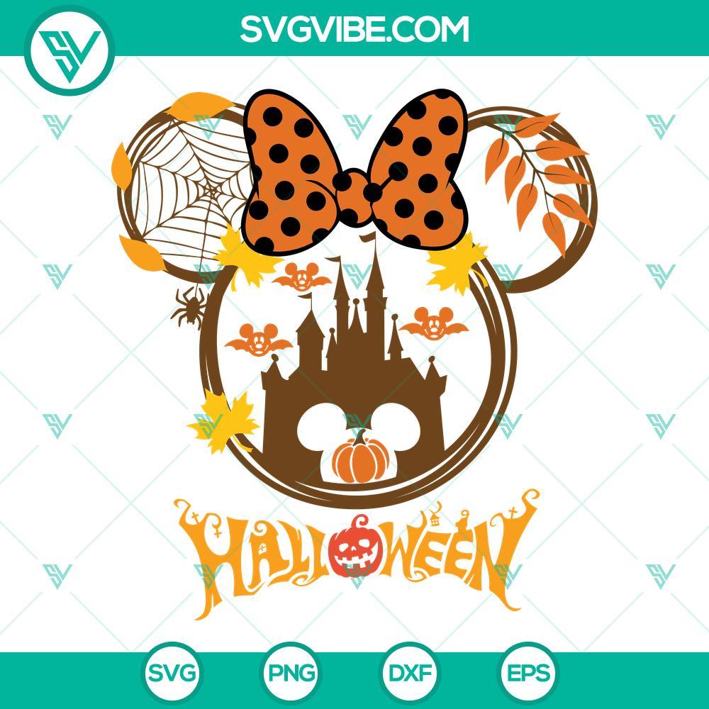 minnie halloween fall pumpkin svg disney happy halloween svg png dxf eps cricut 9 mockup