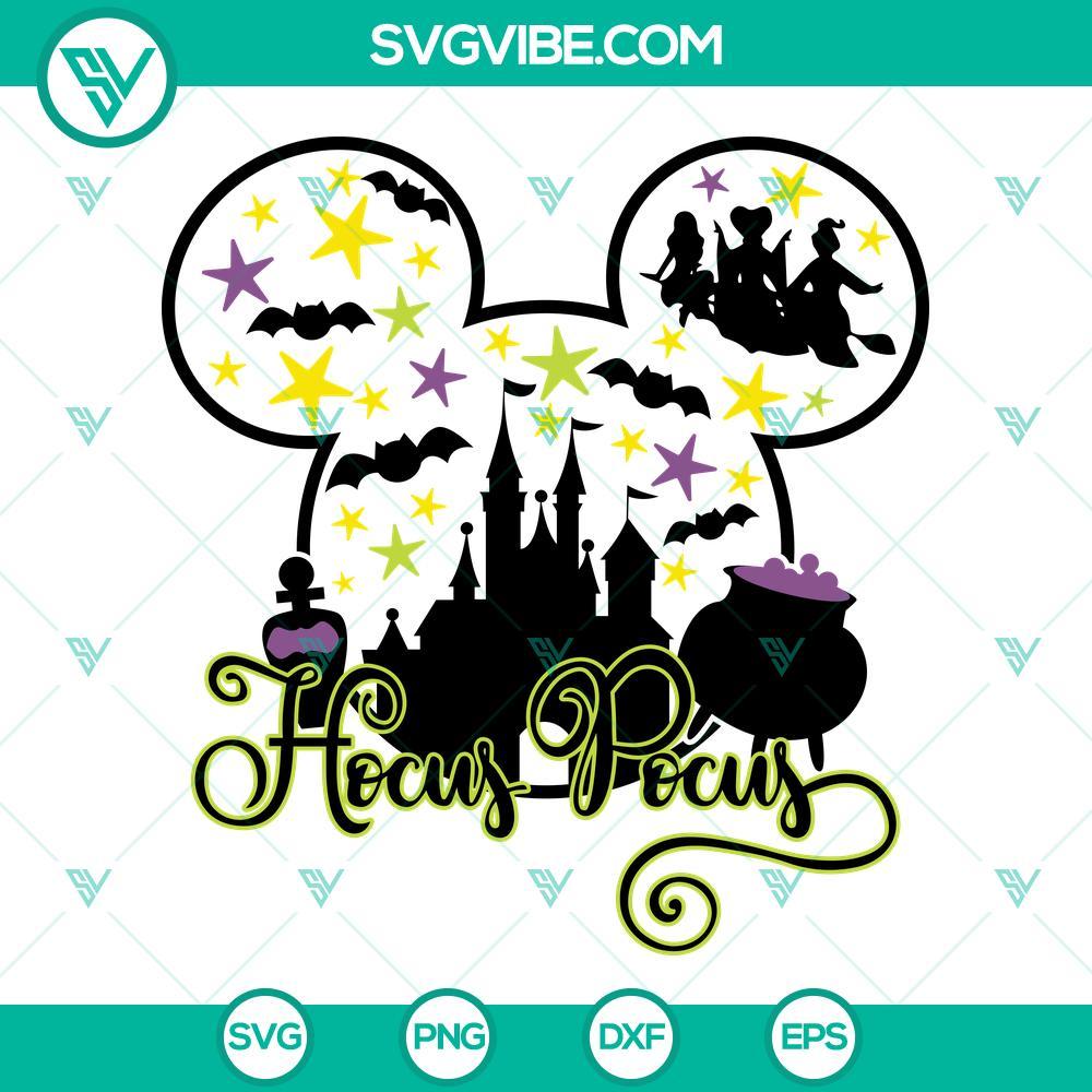 mickey mouse hocus pocus svg magic castle halloween hocus pocus svg sanderson sisters svg 1 mockup