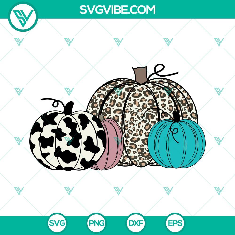 leopard pumpkin and cow print pumpkin svg halloween pumpkin svg pumpkins svg thanksgiving pumpkin svg 6 mockup