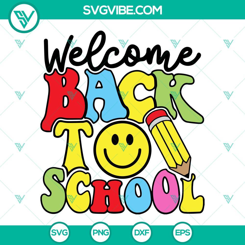 welcome back to school 2022 svg back to school svg 1st day of school svg 3 mockup