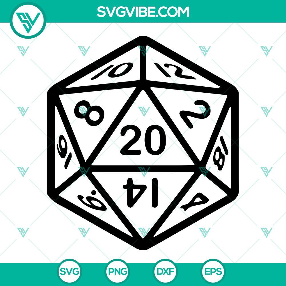 d20 svg critical hit svg critical roll svg dungeons and dragons svg dnd svg 4 mockup