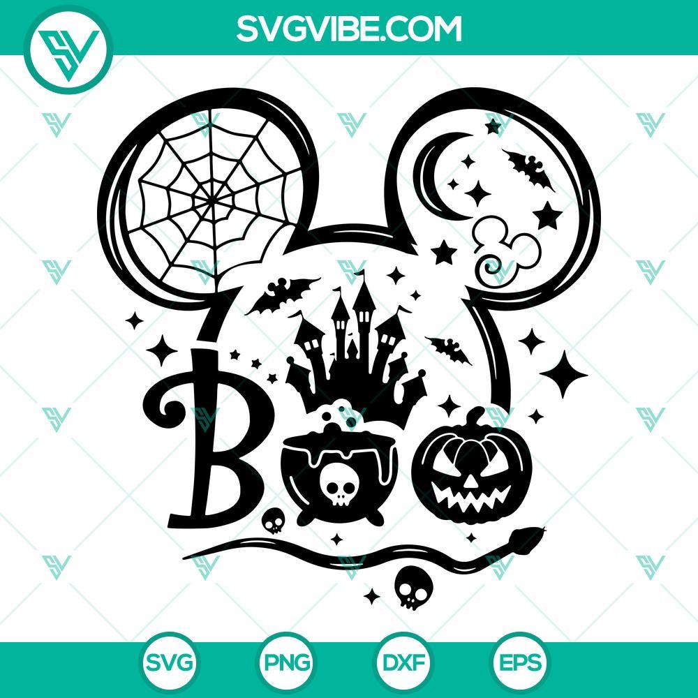 mouse ears halloween boo svg disney happy halloween svg boo pumpkin svg 9 mockup