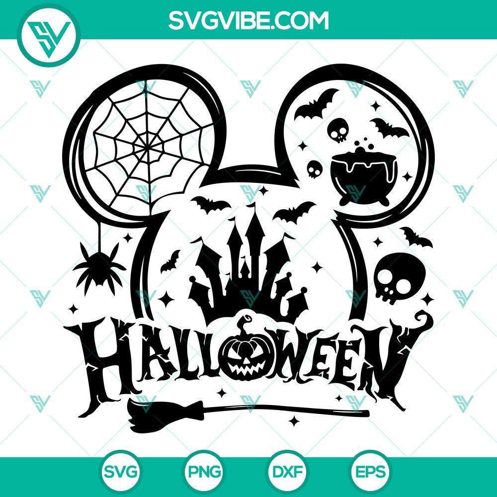 disney mouse ears halloween svg png dxf eps cricut 3 mockup