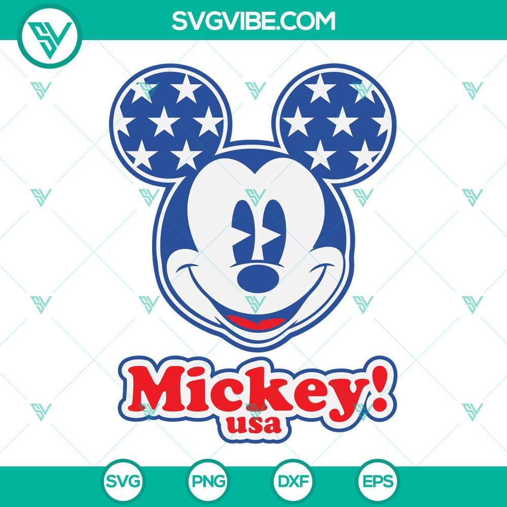 mickey usa svg mickey american flag 4th of july svg mickey mouse svg 3 mockup