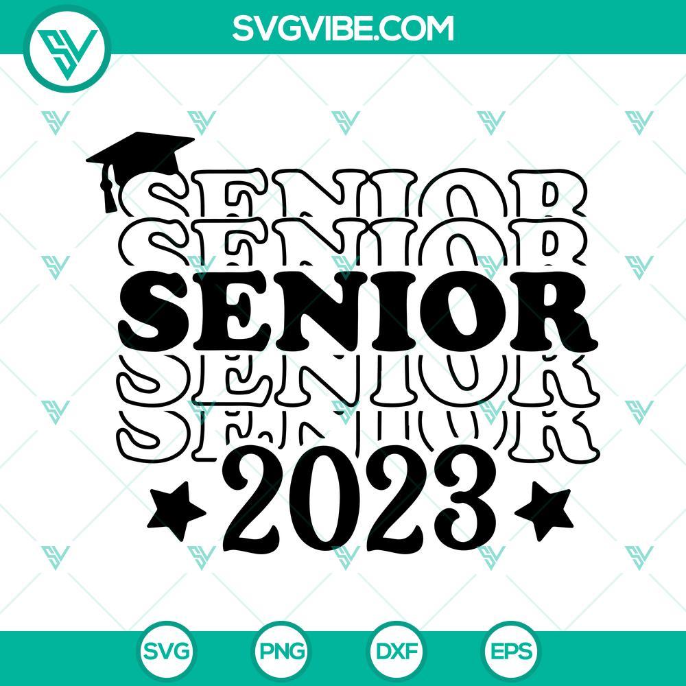 senior 2023 svg class of 2023 svg graduation 2023 svg graduation cap svg file for cricut 5 mockup