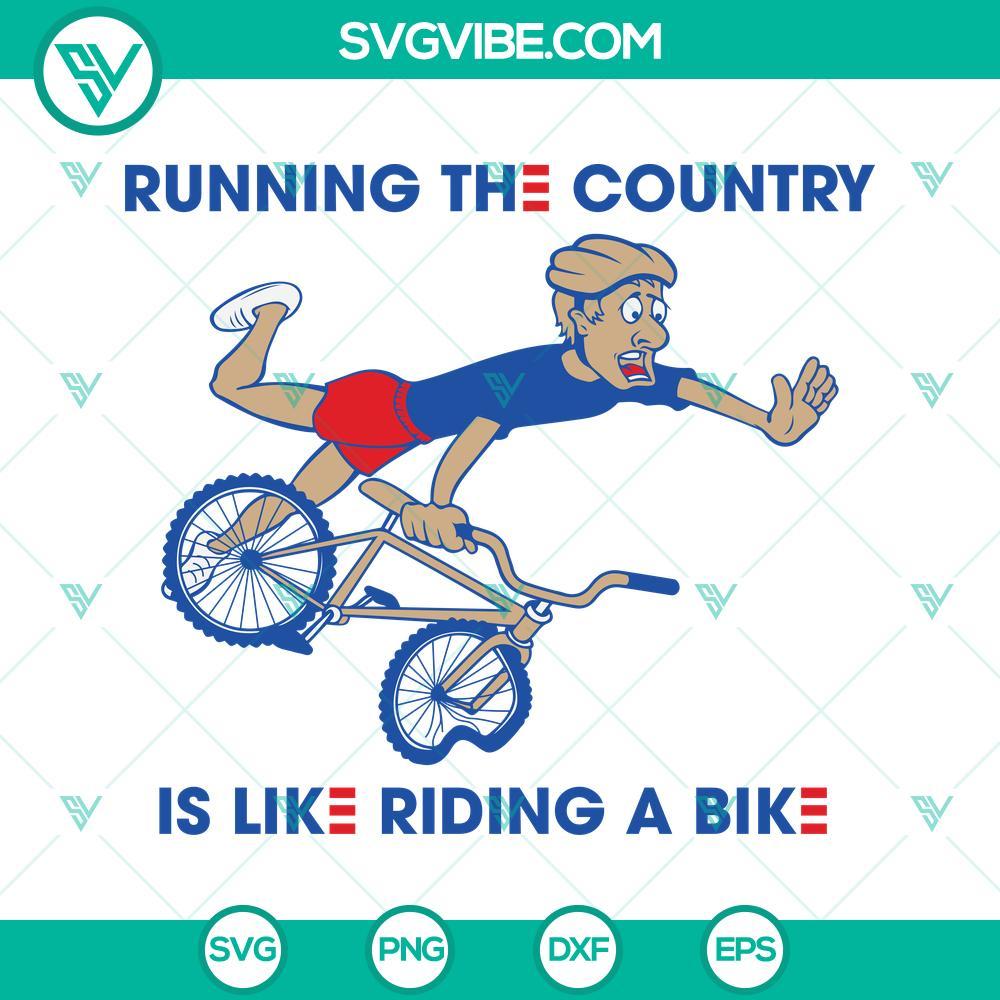 biden bike svg running the country is like riding a bike svg biden riding svg biden falling svg 10 mockup