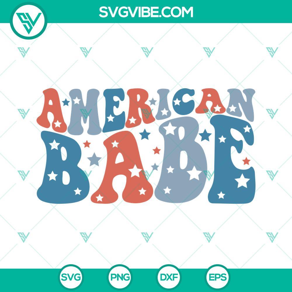 american babe svg png dxf eps 4th of july svg fourth of july svg patriotic svg america svg 9 mockup