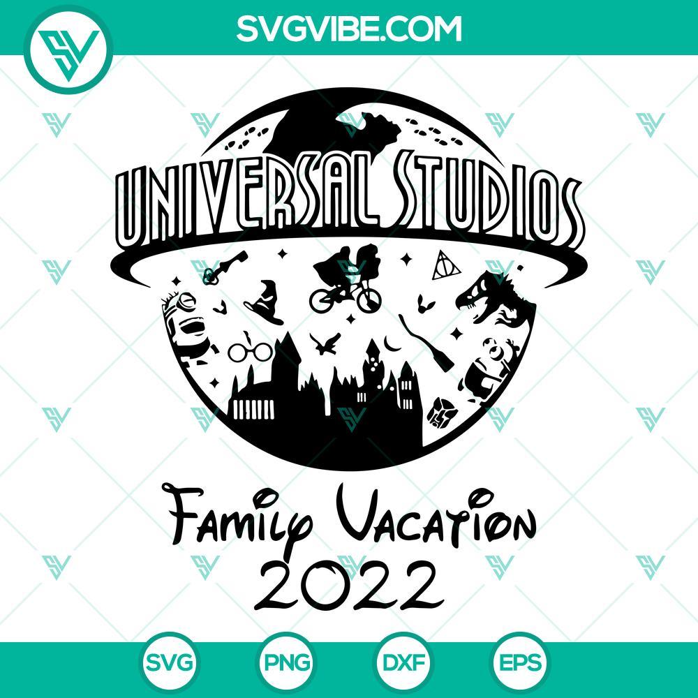 universal studios family vacation 2022 svg holiday vacation svg family trip svg universal studios svg 4 mockup