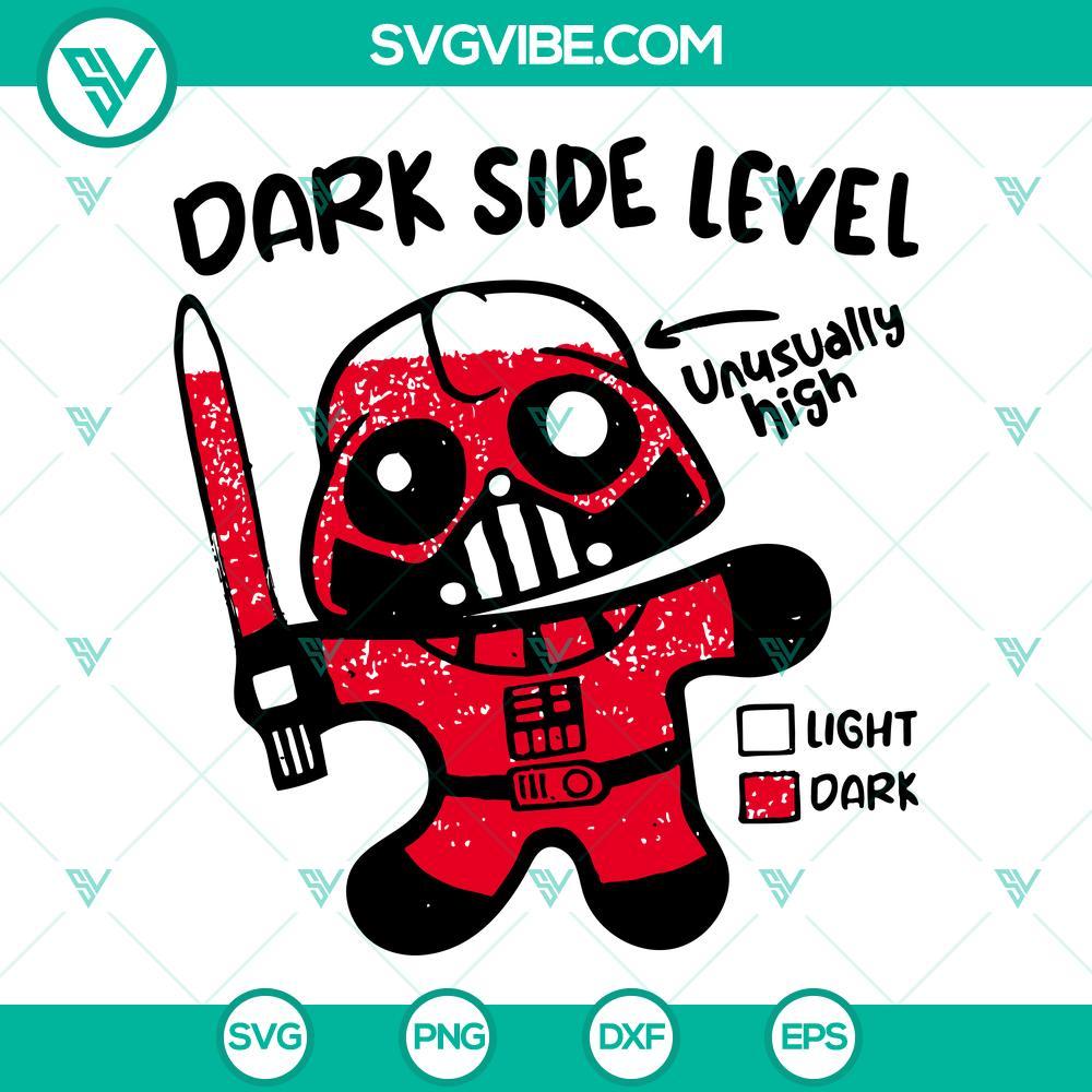 dark side level svg dark side star wars svg png dxf eps cricut 6 mockup