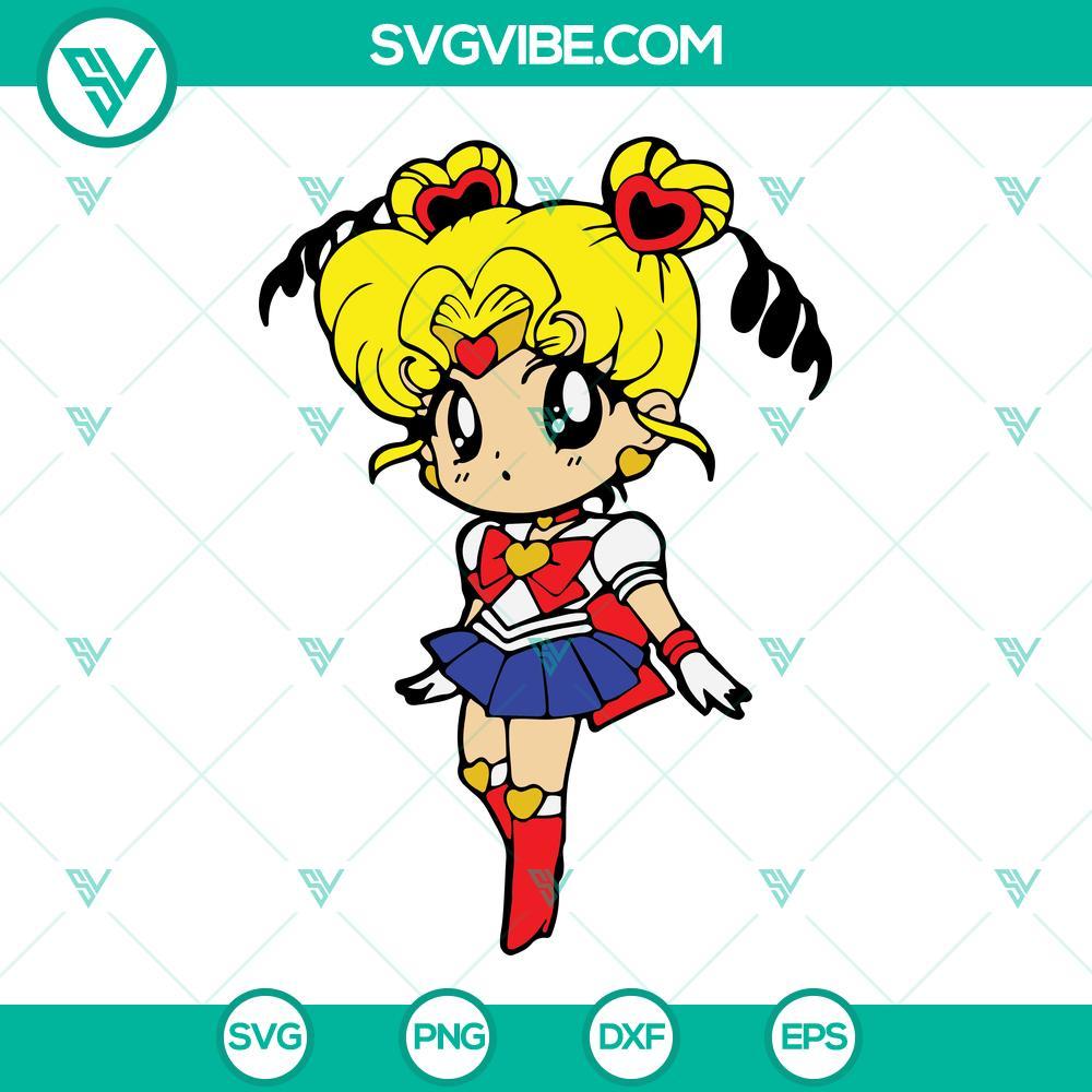 sailor moon svg png dxf eps baby sailor moon svg anime girl svg 10 mockup