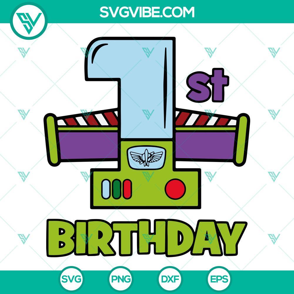 1st birthday buzz lightyear svg buzz lightyear 1st birthday svg birthday svg buzz lightyear svg 4 mockup