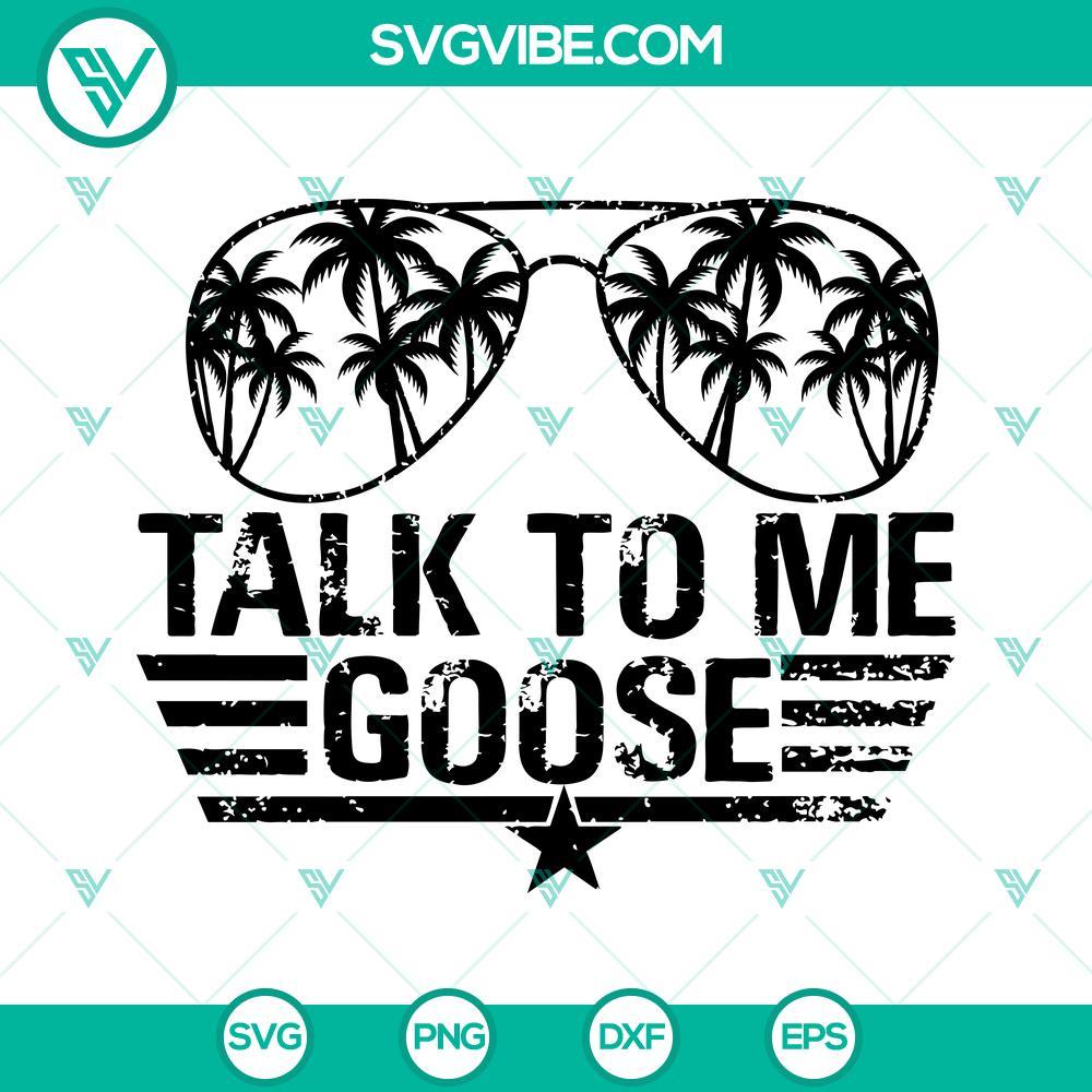 talk to me goose svg top gun aviators sunglasses svg png dxf eps cut files 2 mockup