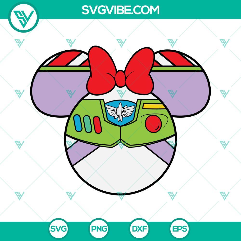 buzz lightyear minnie head svg buzz lightyear svg minnie mouse ears svg 7 mockup