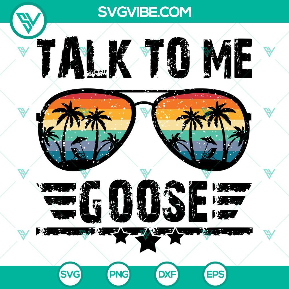 talk to me goose svg goose svg sunglasses svg top gun movie svg 5 mockup