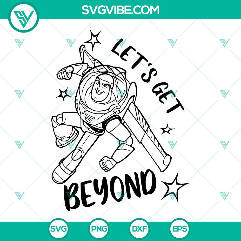 let s get beyond buzz lightyear svg png dxf eps 10 mockup