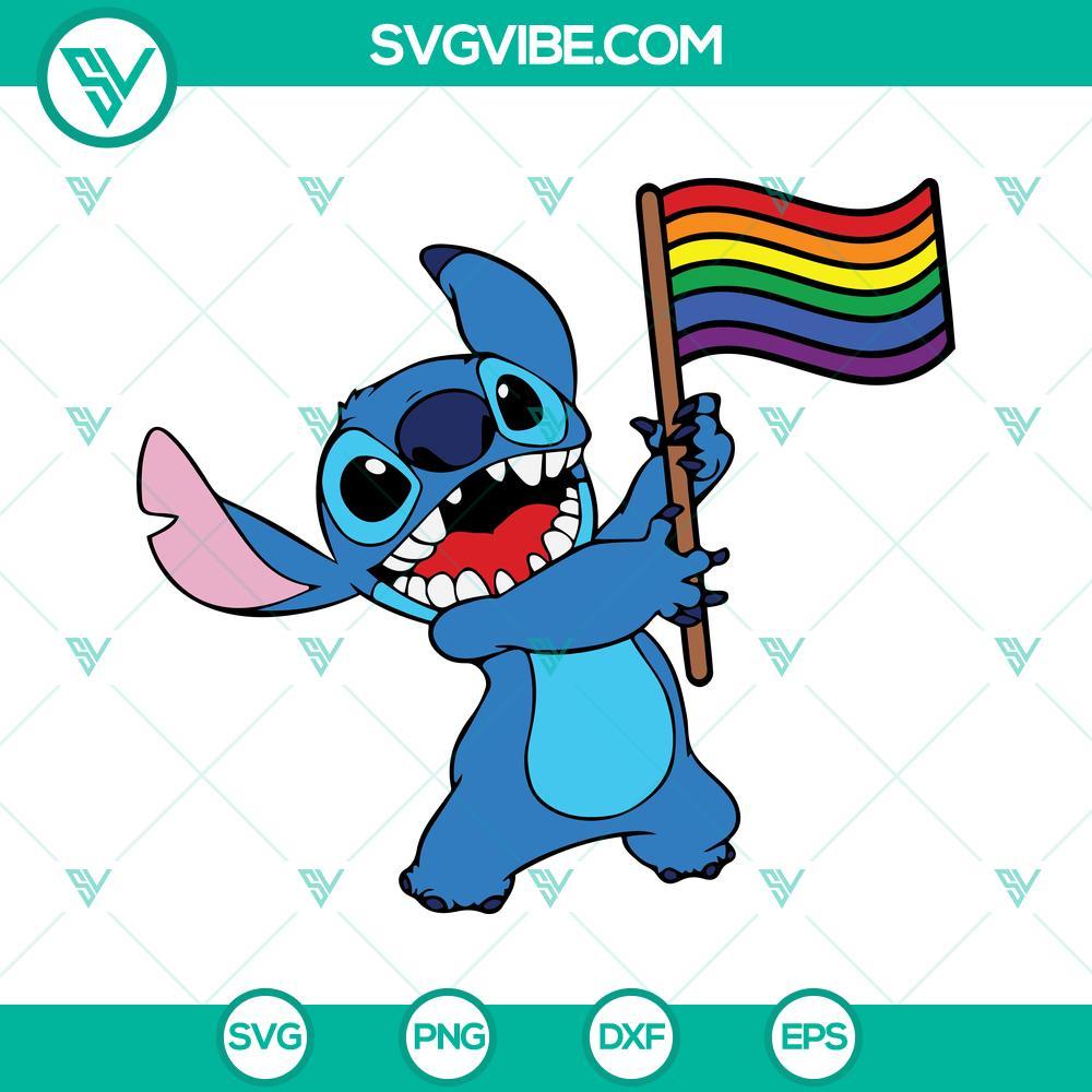 stitch pride svg gay pride svg pride svg stitch svg pride rainbow flag svg 2 mockup