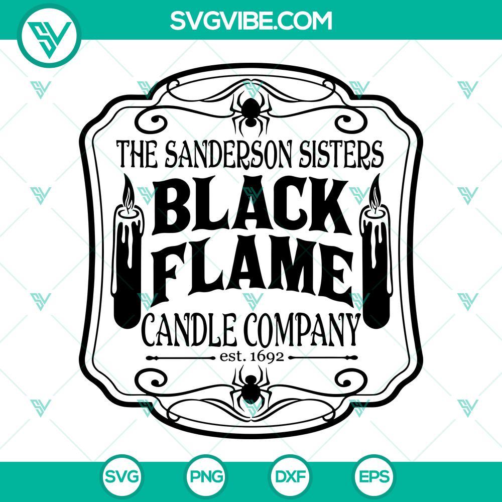 the sanderson sisters svg black flame candle svg sanderson brewing co svg hocus pocus svg halloween svg 2 mockup