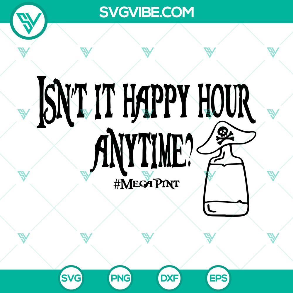 mega pint svg isn t it happy hour anytime svg johnny depp svg 9 mockup