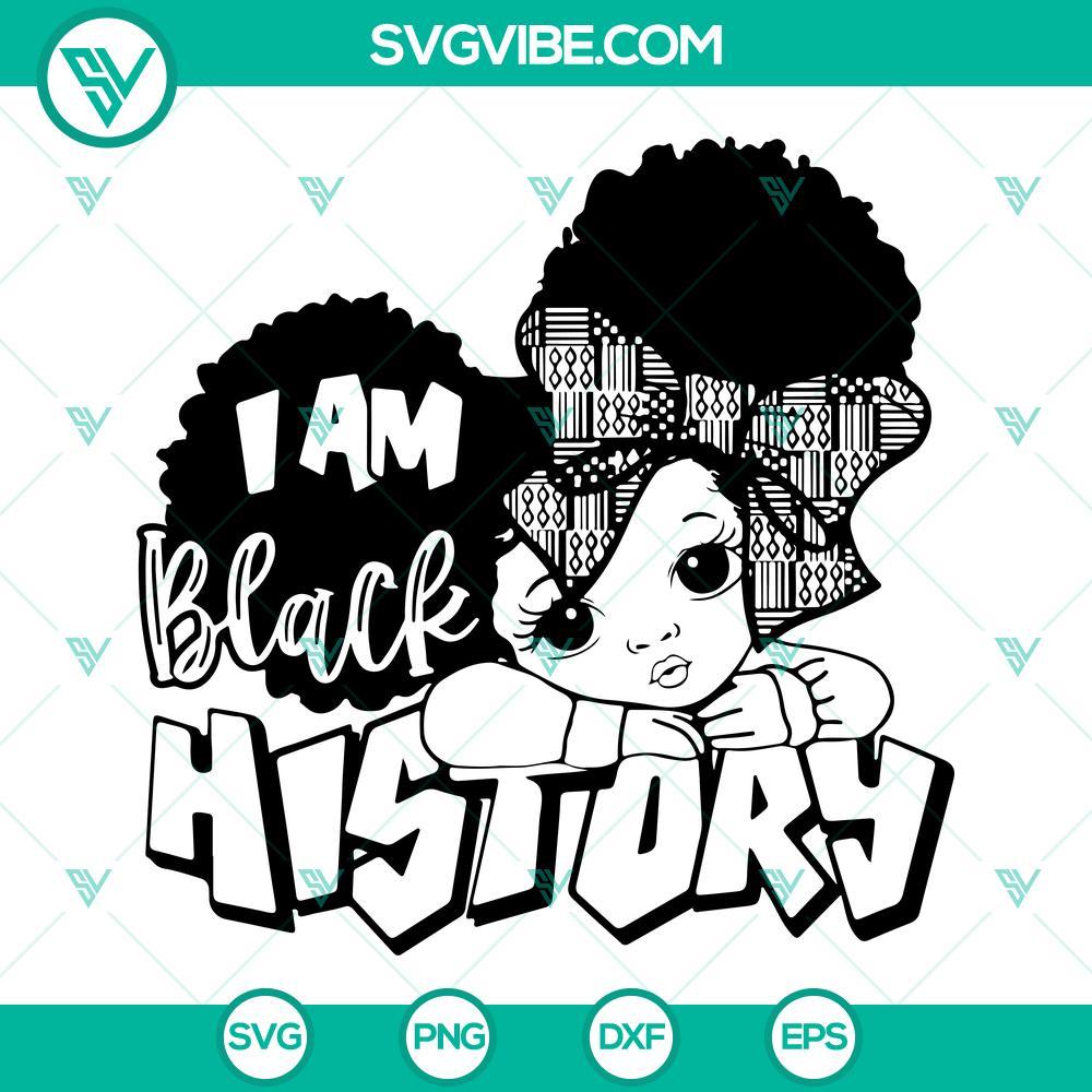 i am black history svg peekaboo girl black history svg png dxf eps 6 mockup