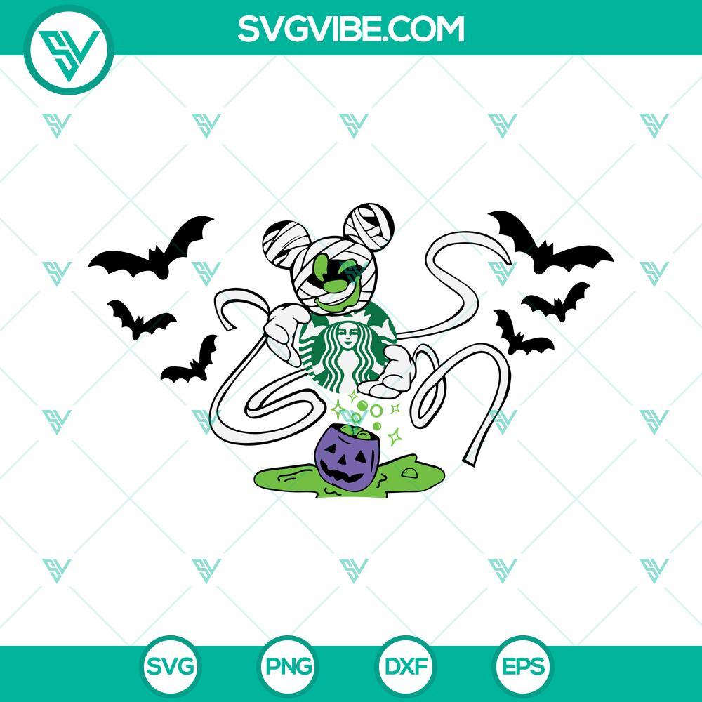 mummy mickey mouse starbucks cup svg disney halloween starbucks cup svg mummy mouse haloween starbucks svg 6 mockup