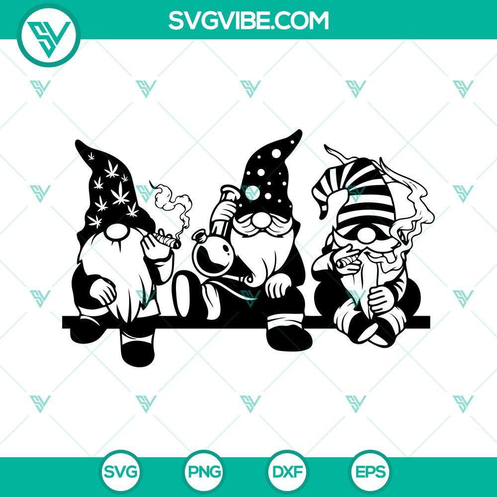 gnomes smoking weed svg 420 svg cannabis blunt svg rasta gnome smoking joint svg marijuana shirt svg 8 mockup