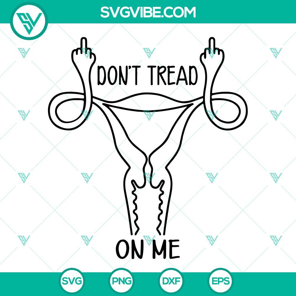 uterus middle finger svg don t tread on me uterus svg uterus svg feminist svg women s pro choice svg 1 mockup