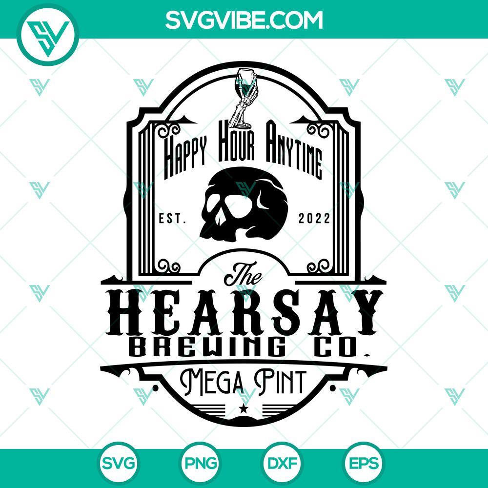 isn t happy hour anytime svg hearsay brewing co svg johnny depp svg mega pint svg 10 mockup