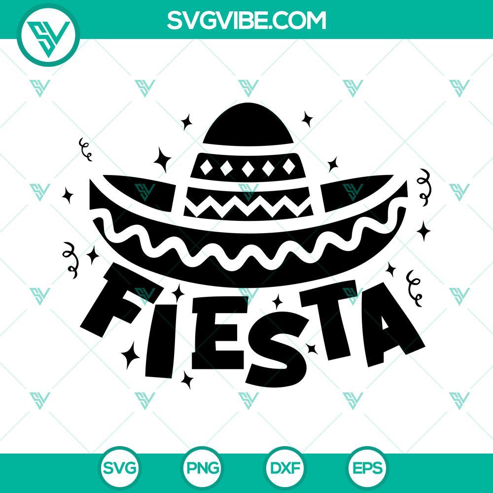 fiesta svg cinco de mayo svg mexican hat svg mexican party svg cut files 1 mockup