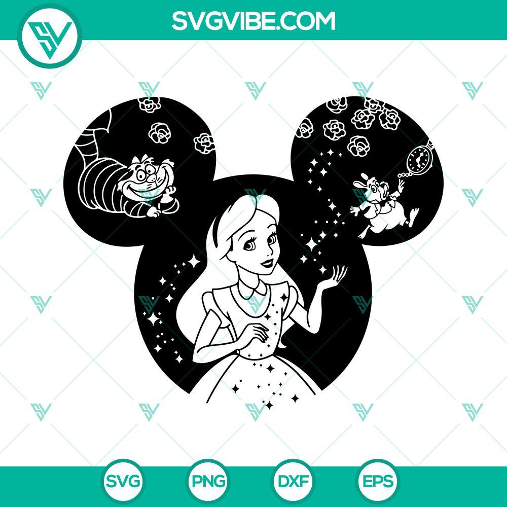 alice in wonderland svg disney mouse ears alice svg disney princess svg cheshire cat svg 7 mockup