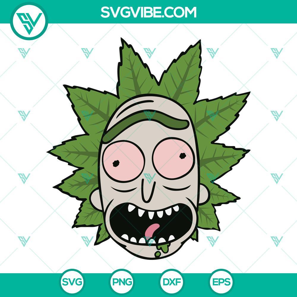 rick and morty weed svg rick sanchez smoking weed svg rick cannabis svg weed svg marijuana svg 1 mockup