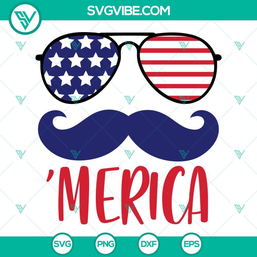 merica svg 4th of july svg fourth of july svg patriotic svg files for cricut july 4th svg independence day svg merica mustache svg 7 mockup