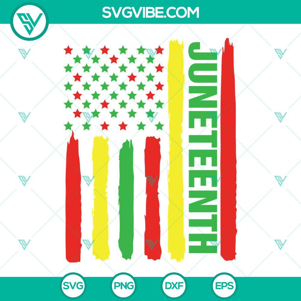 juneteenth american flag svg freedom day svg png dxf eps cricut celebrate juneteenth svg black history svg 2 mockup