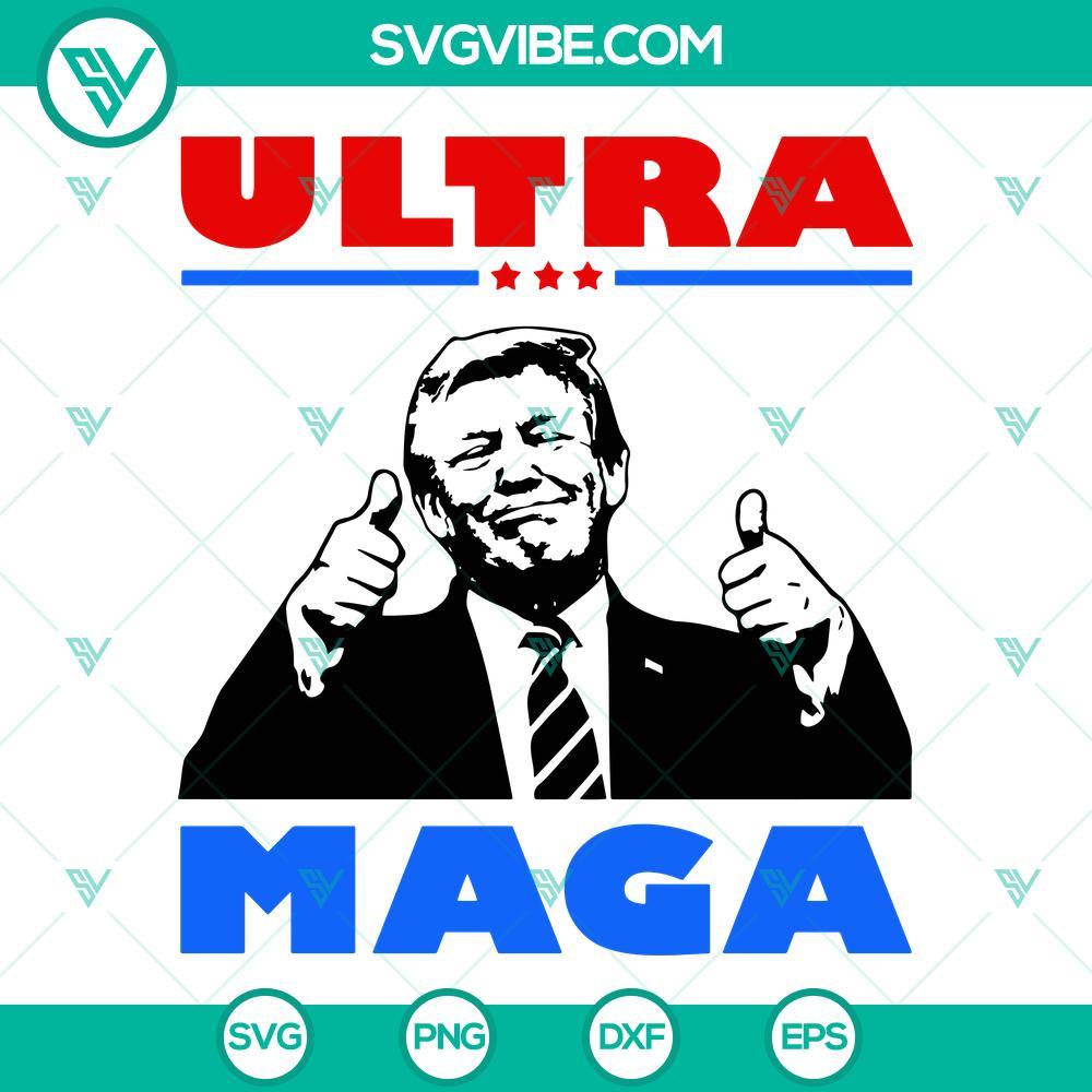 trump ultra maga svg ultra maga svg trump ultra maga svg png dxf eps cut files cricut silhouette 6 mockup