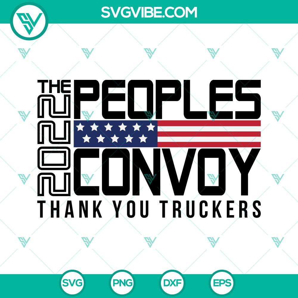 the peoples convoy svg freedom convoy 2022 svg thank you truckers svg mandate freedom svg 9 mockup