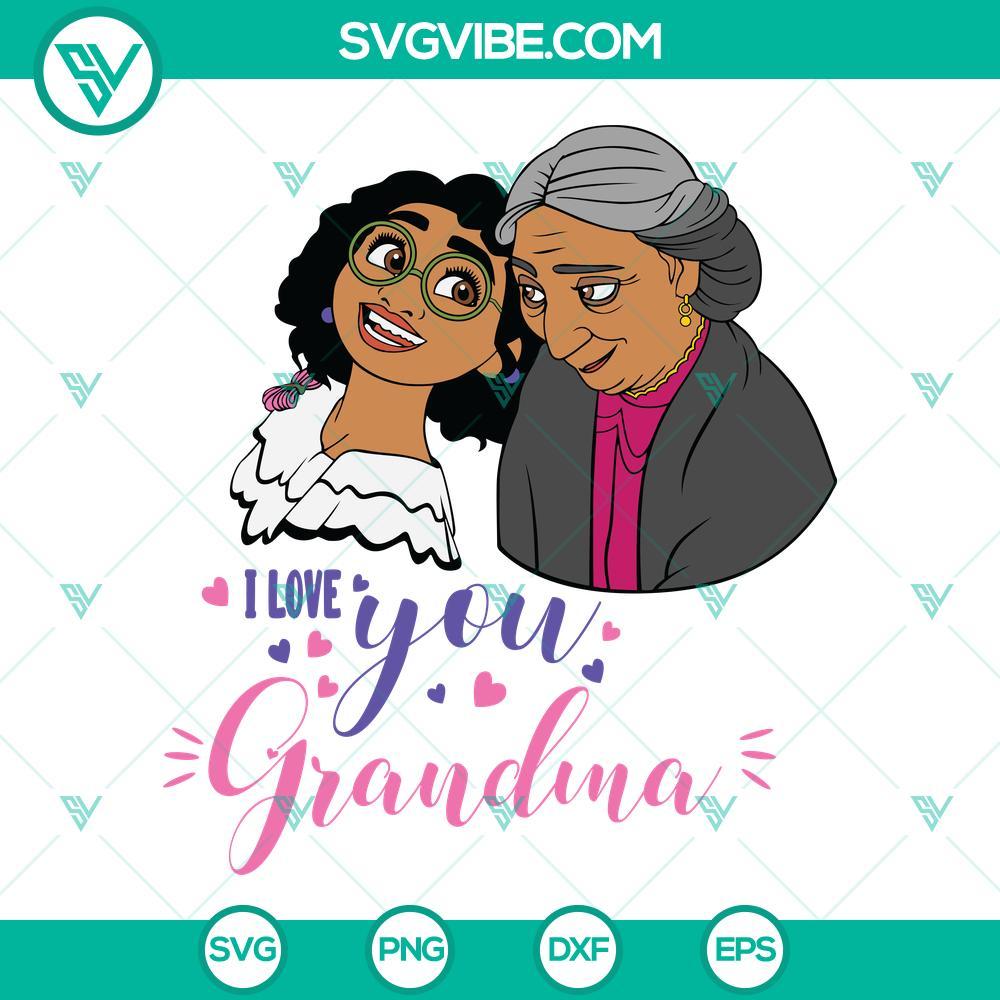 mirabel encanto happy mothers day svg i love you grandma svg mirabel svg mothers day svg grandma svg 8 mockup