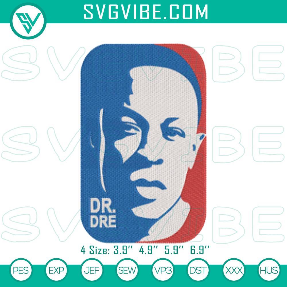 dr dre embroidered pattern mockup