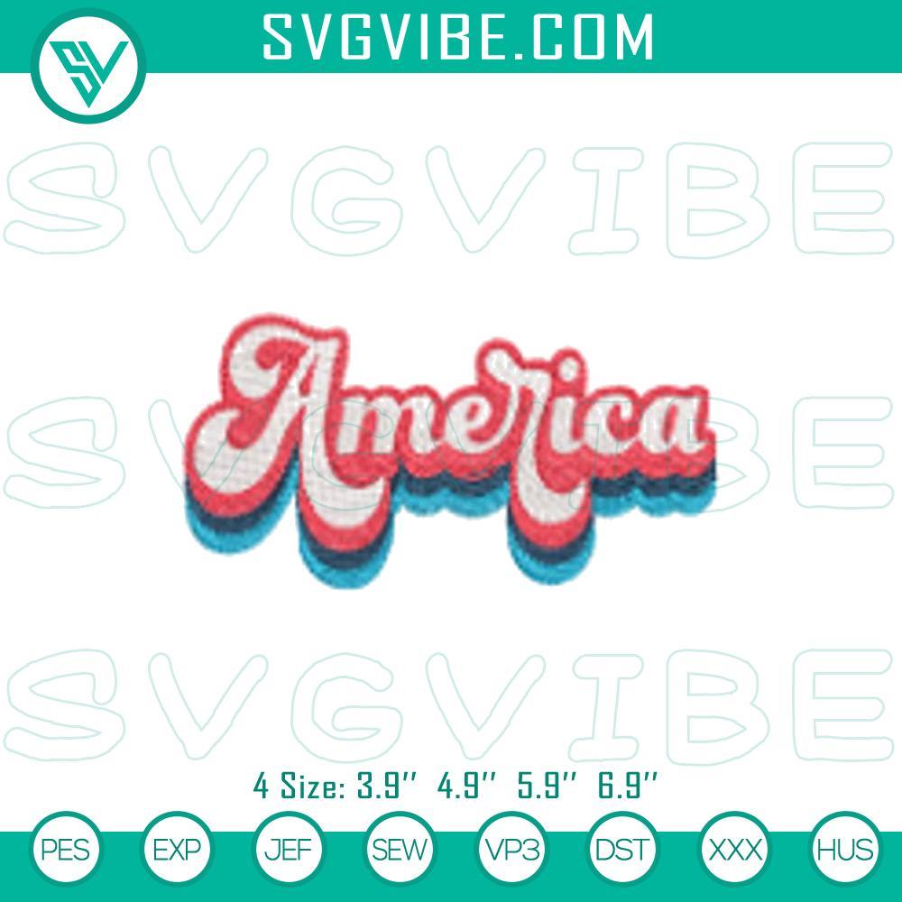 usa machine embroidery pattern american embroidery file mockup