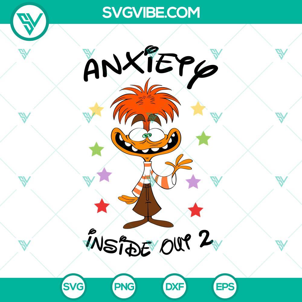 inside out anxiety 2 svg png mockup