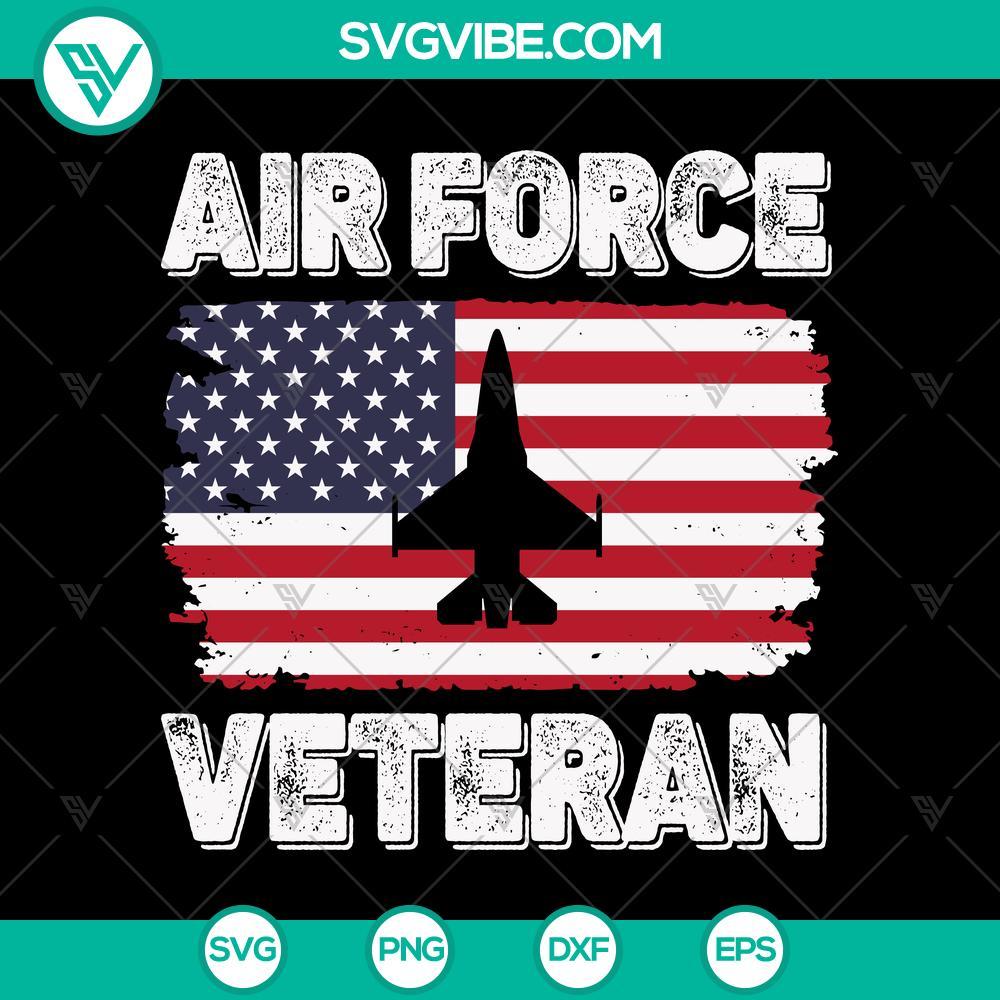 us air force vet jet flag svg for veterans day mockup