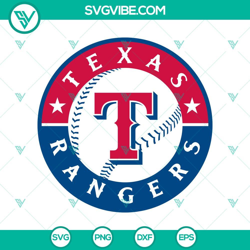 texas rangers baseball logo svg file sharing mockup