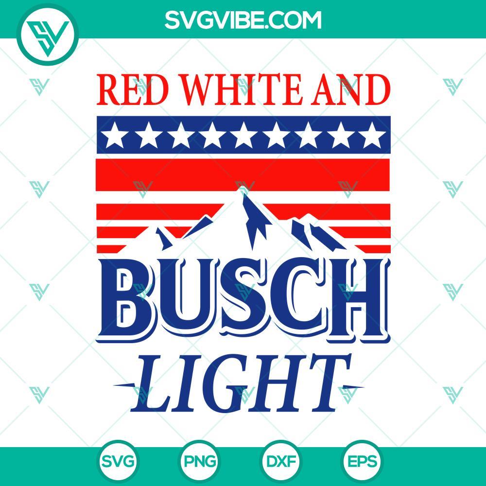 busch light us flag svg 4th july busch beer svg png mockup