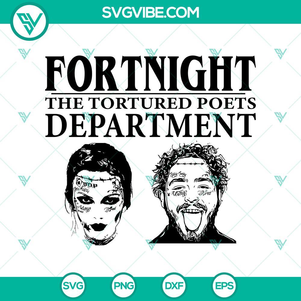 fortnight svg taylor swift post malone tortured poets dept mockup