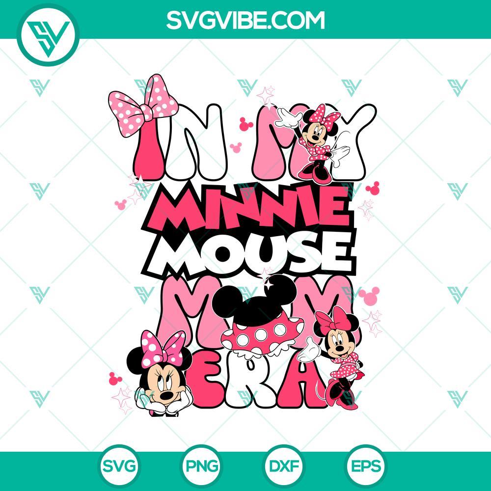 minnie mouse mom era disney mom happy mother s day svg png mockup