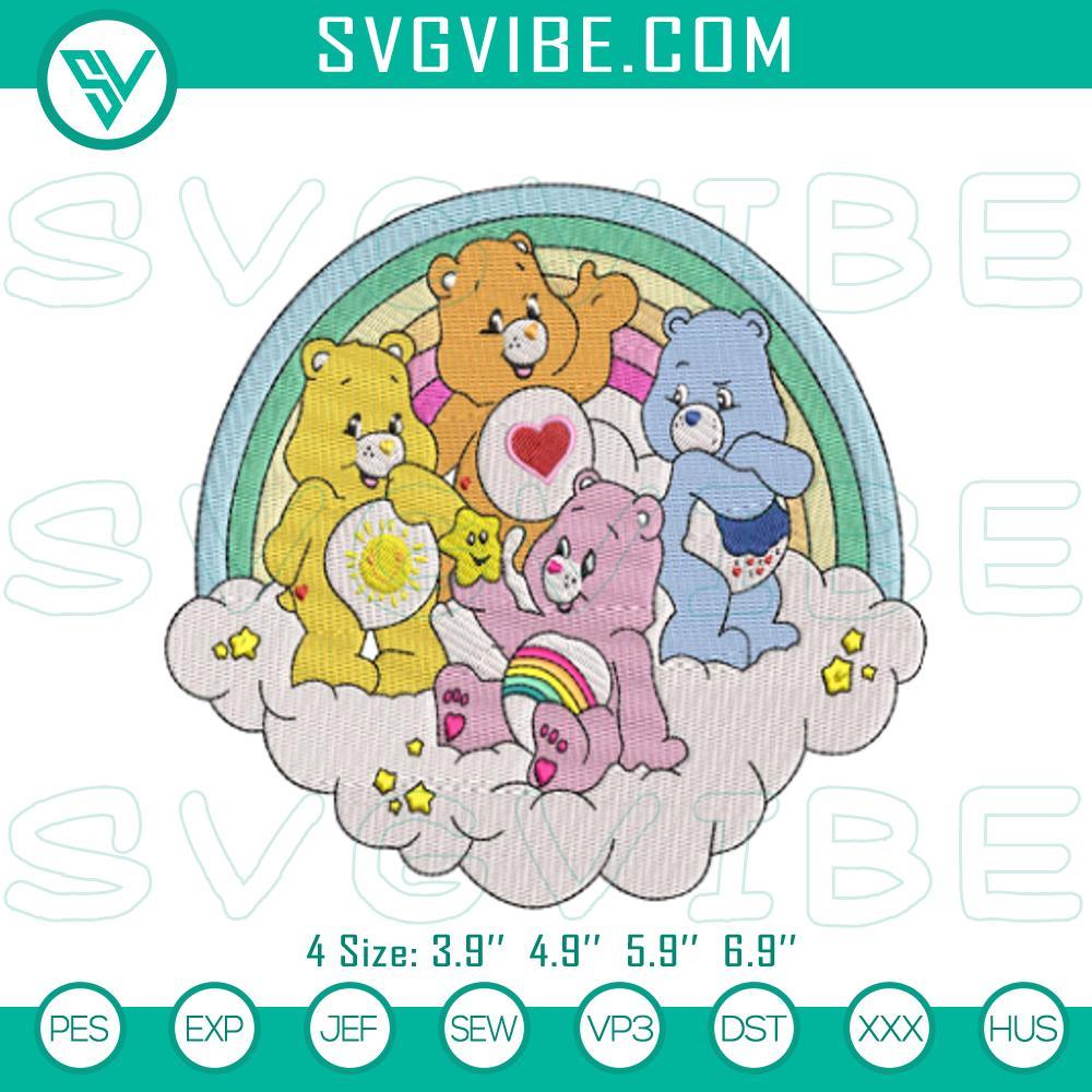 care bear buddies embroidery patterns for machines mockup