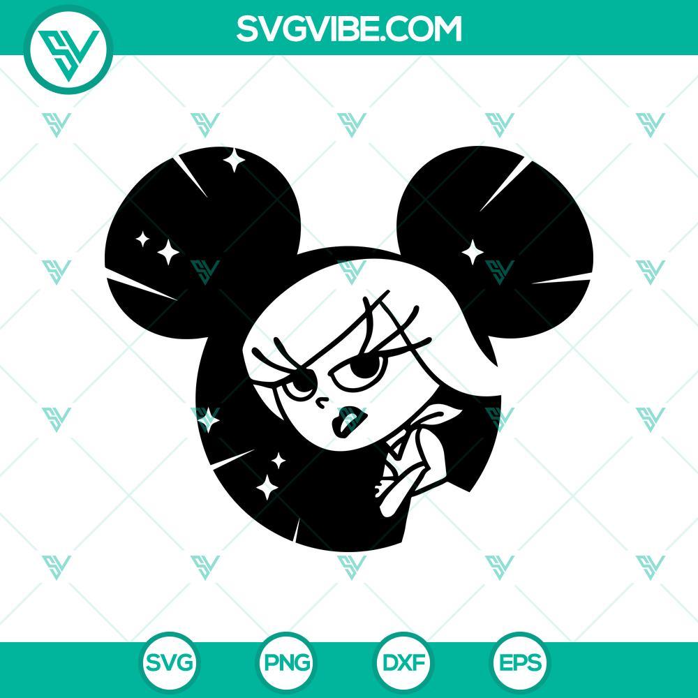 disgust svg inside out 2 svg disgust disney mouse ears svg mockup