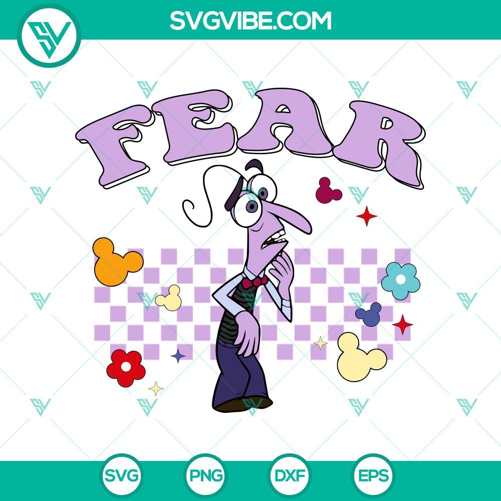 fear svg inside out 2 fear svg png mockup