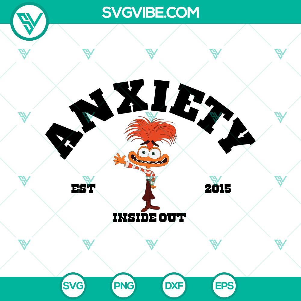 anxiety est 2015 inside out svg anxiety svg inside out svg mockup