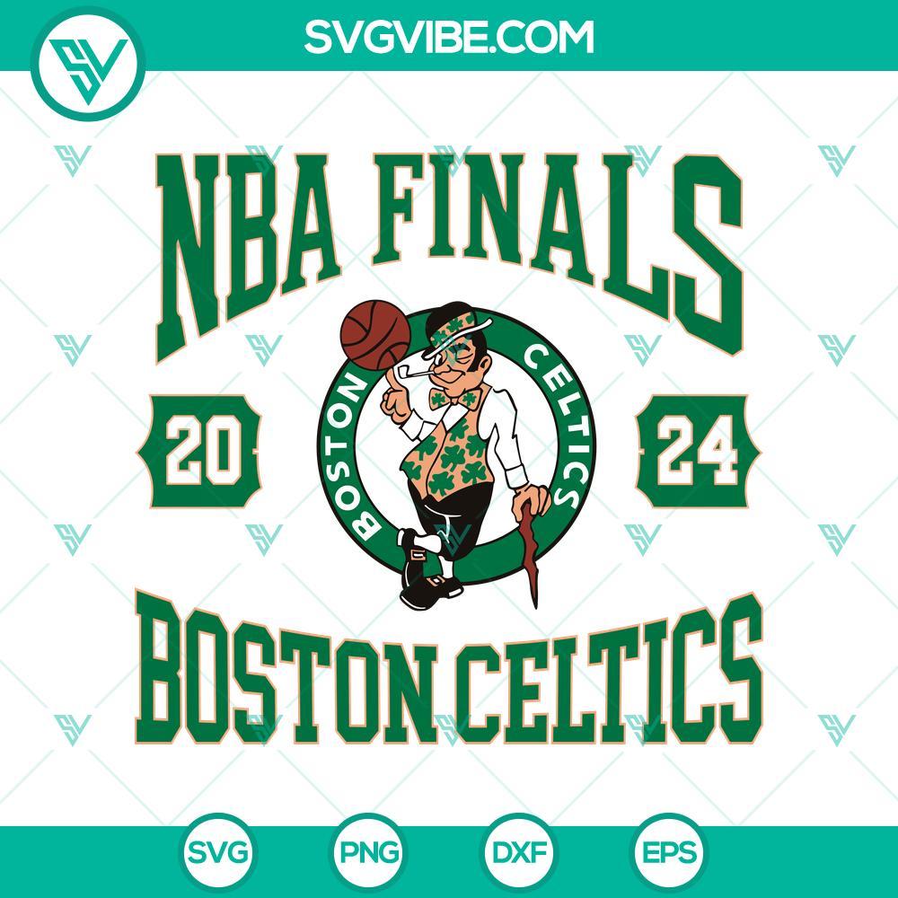 nba finals 2024 boston celtics svg png boston celtics champions 2024 svg cricut mockup